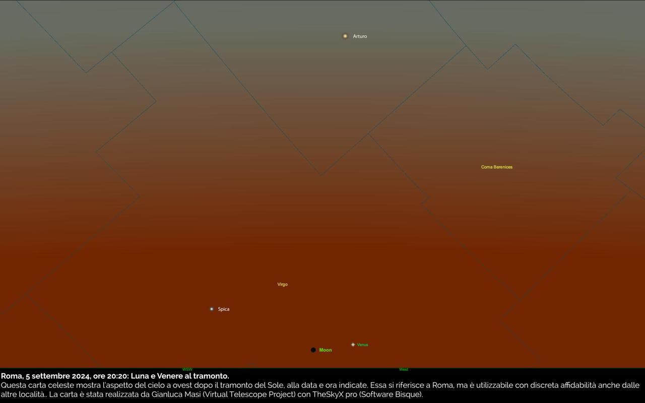 La Luna “bacia” Venere: quando accadrà e come vederlo