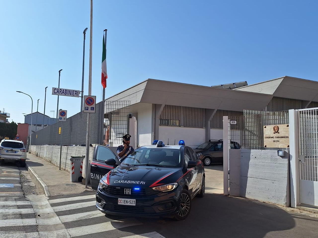 Escono di prigione e tentano un’estorsione ai danni di un anziano: di nuovo in cella un 38enne un 41enne di Sestu