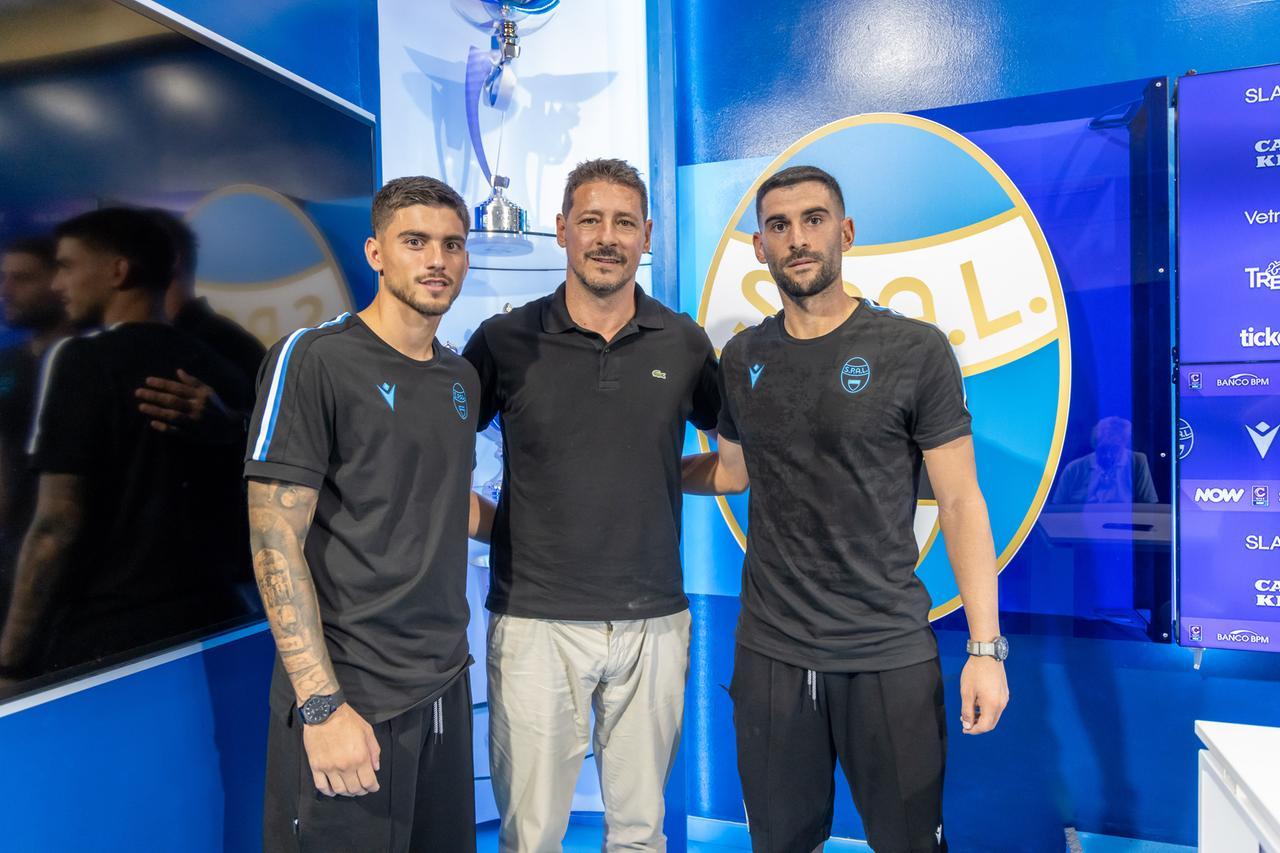 Ferrara, la Spal presenta Calapai e Polito