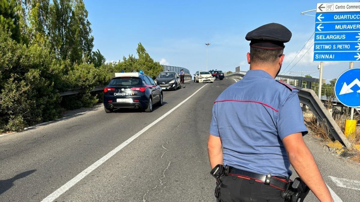 Le giunture del ponte si allargano: tamponamento a catena con feriti a Quartucciu