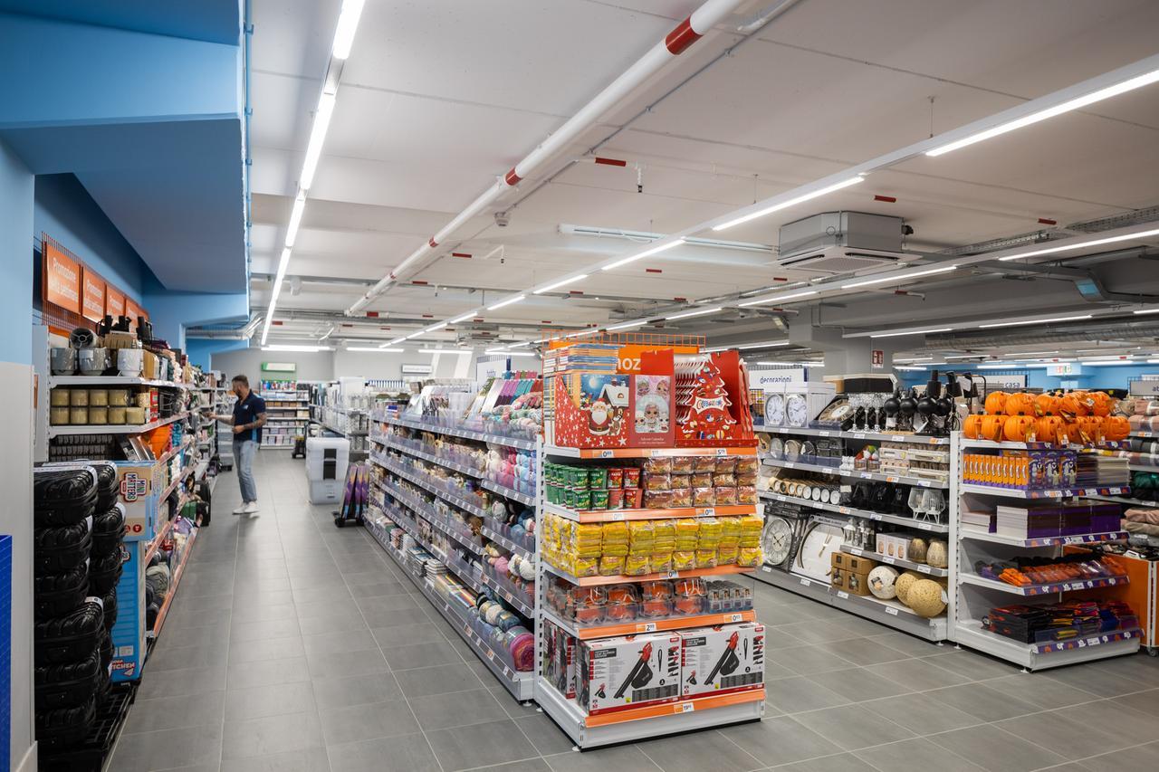 
	L'interno di un negozio Action

