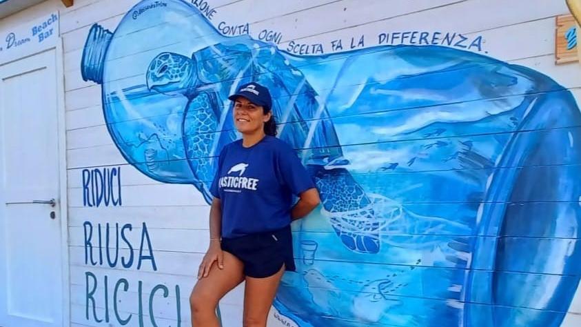 Alessandra Tortone e il suo ecomurales 