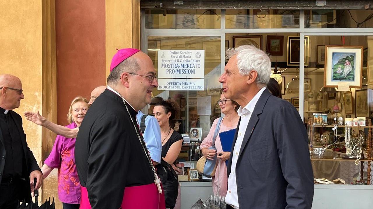 Il vescovo Morandi: «Condividere i doni è lo spirito della festa»