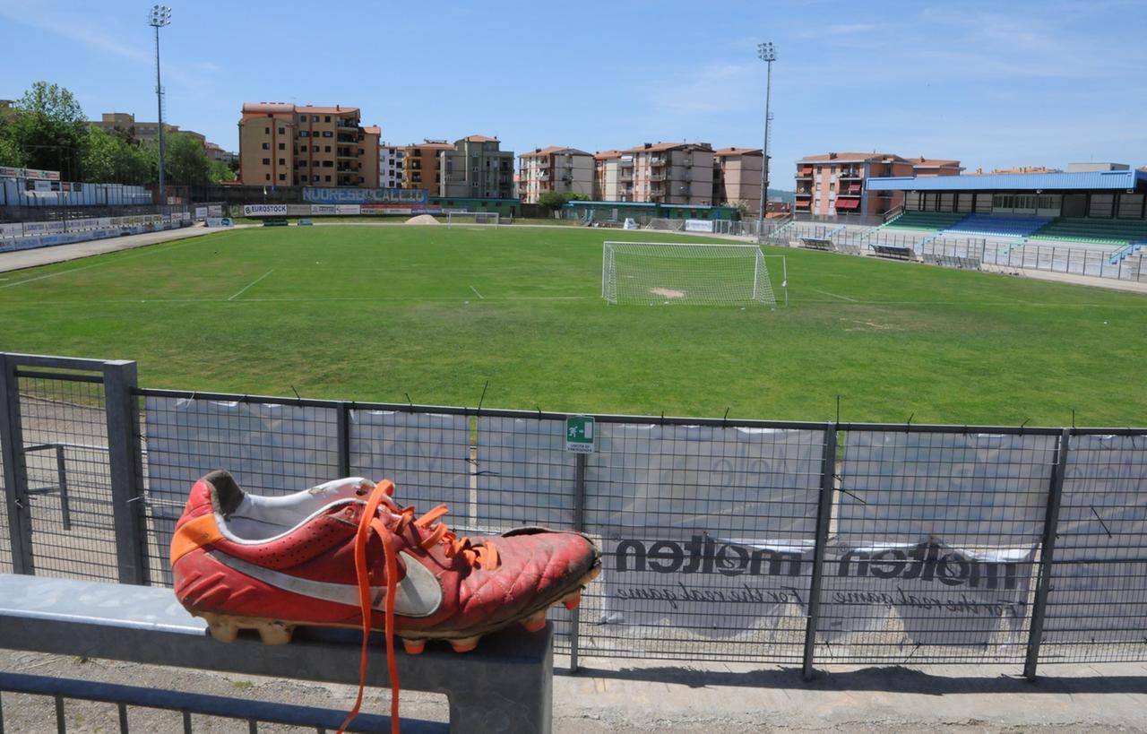 Nuoro il campo di calcio Frogheri
