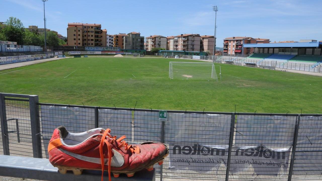 Nuoro il campo di calcio Frogheri