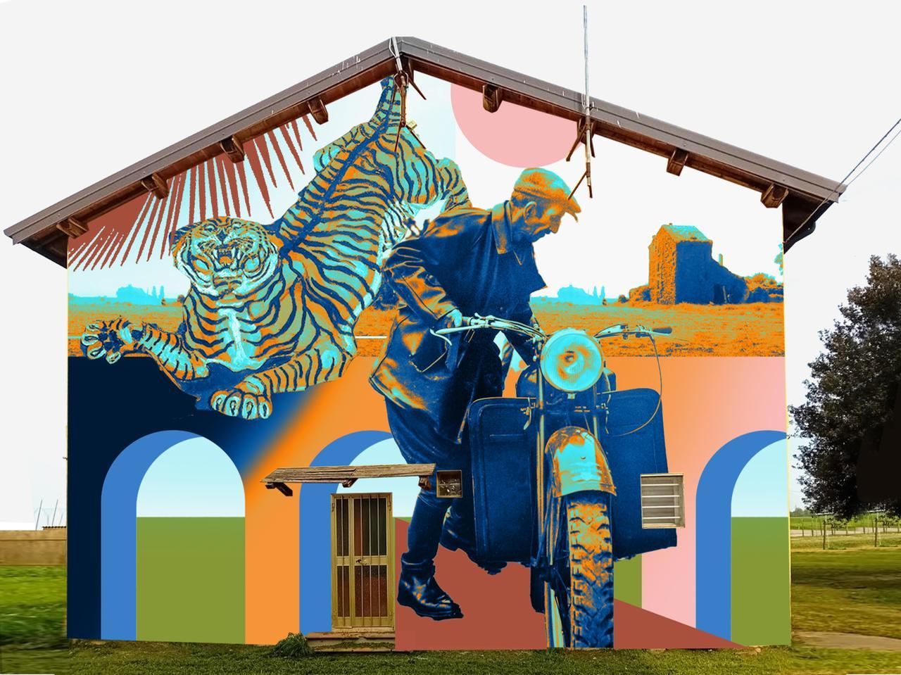 
	Omaggio a Ligabue di Wasp (bozza)

