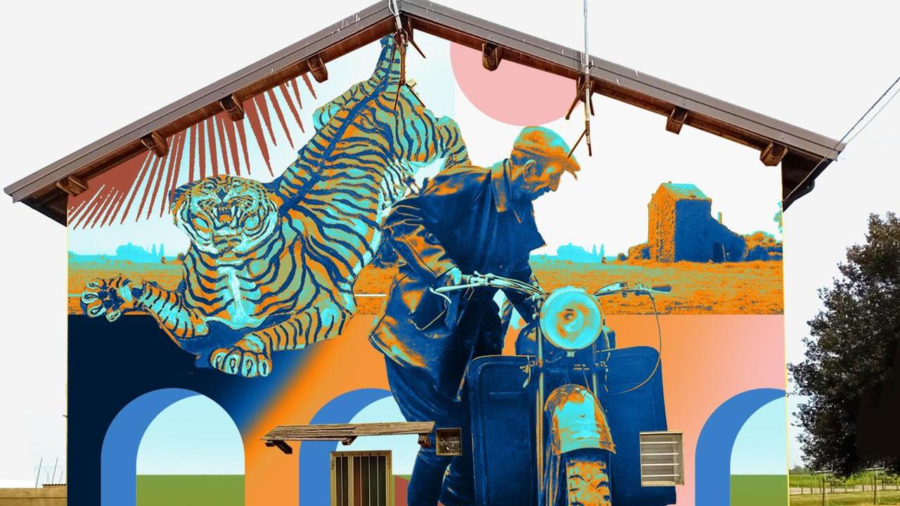 Omaggio a Ligabue di Wasp (bozza)