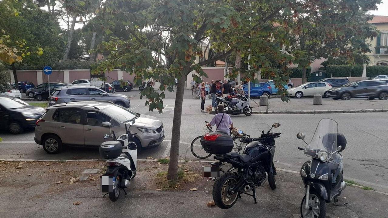 L'incidente in viale Alfieri