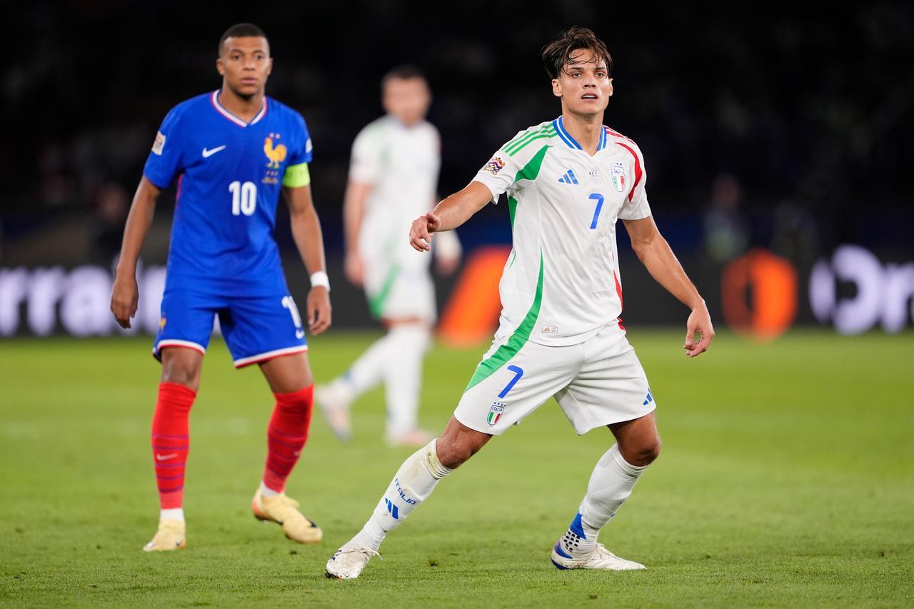 
	Samuele Ricci durante la partita

