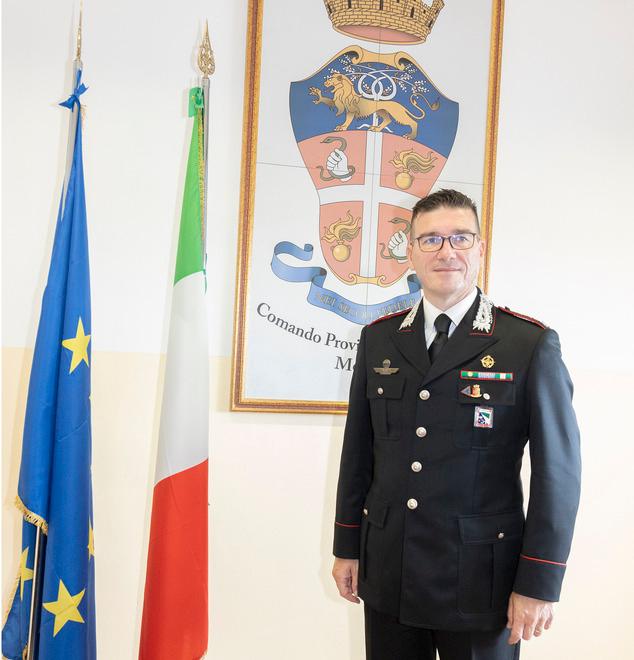 Il colonnello Caterino saluta Modena: «In otto mesi perseguiti 15mila delitti»