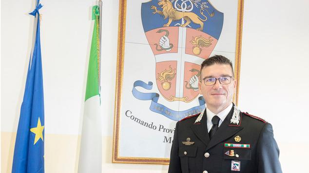 Il colonnello Caterino saluta Modena: «In otto mesi perseguiti 15mila delitti»