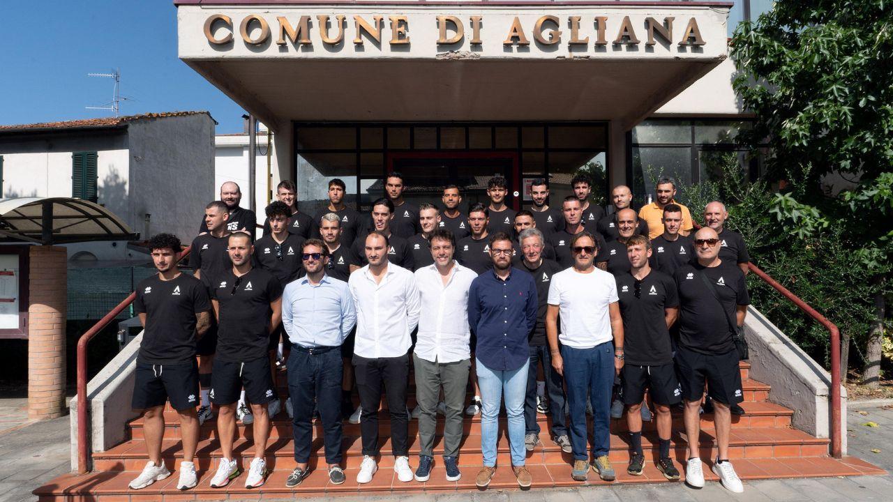 La nuova squadra dell'Aglianese