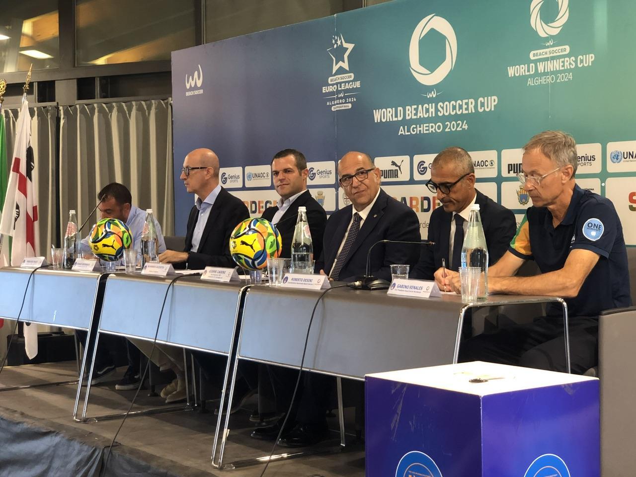 Alghero ospita i campioni del beach soccer