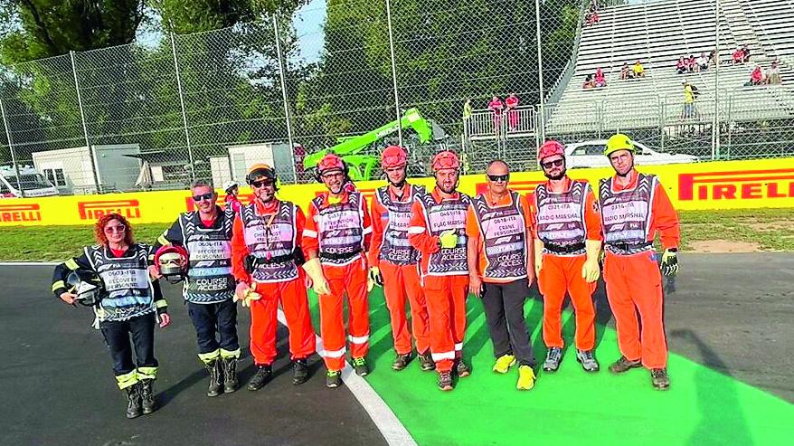 A Monza un team tutto sassarese per la sicurezza e l’antincendio in Formula 1