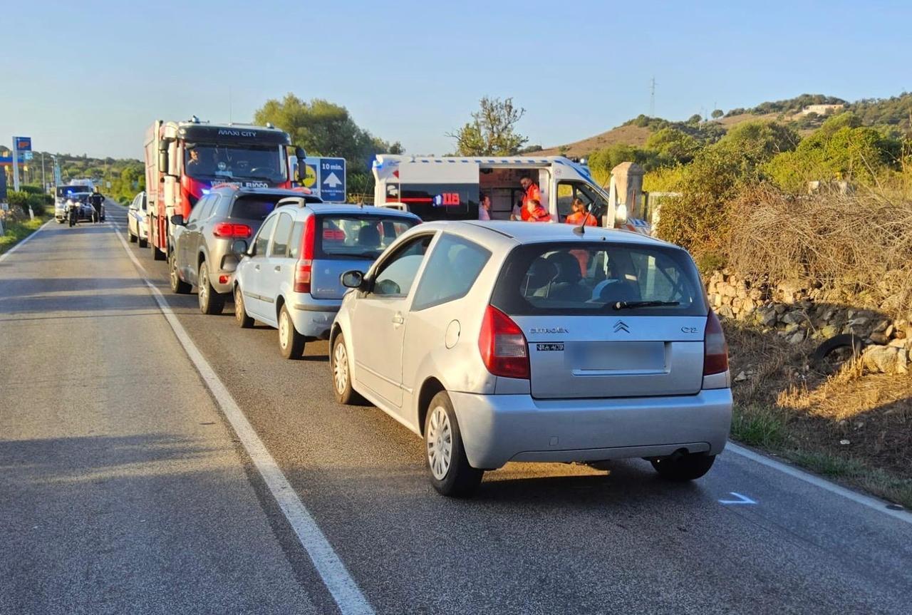 Tamponamento a catena all’uscita nord di Olbia: traffico in tilt