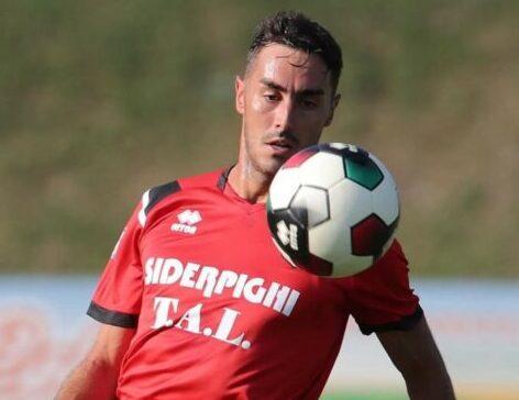 Michele Currarino che il Livorno ha prelevato dal Renate,