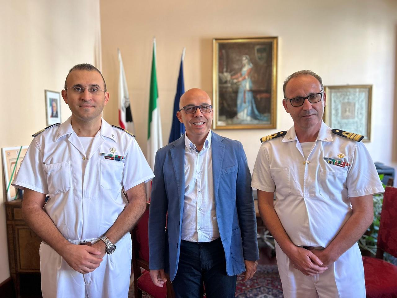 Oristano, il sindaco Sanna riceve i vertici della Capitaneria: «Massima collaborazione»