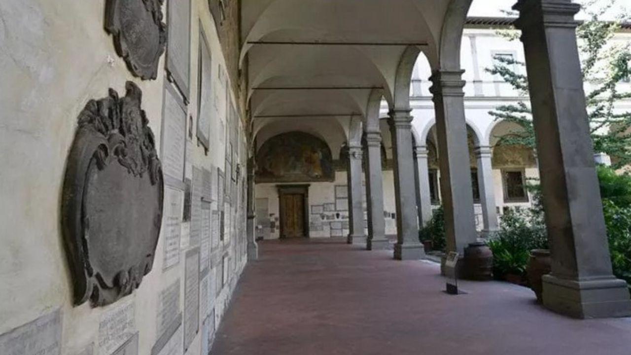
	Il chiostro&nbsp;di Santo&nbsp;Spirito&nbsp;a Firenze&nbsp;<br />
	&nbsp;

