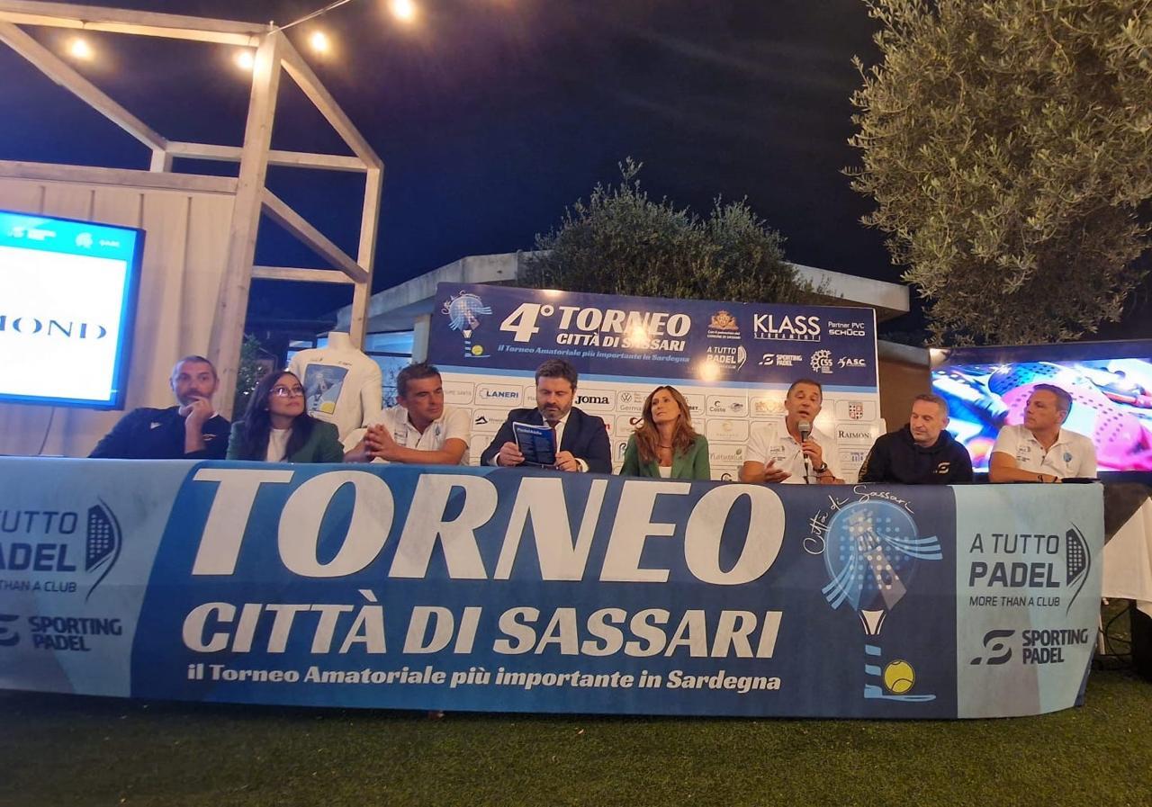 Tre giorni di padel, ritorna il “Torneo Città di Sassari”
