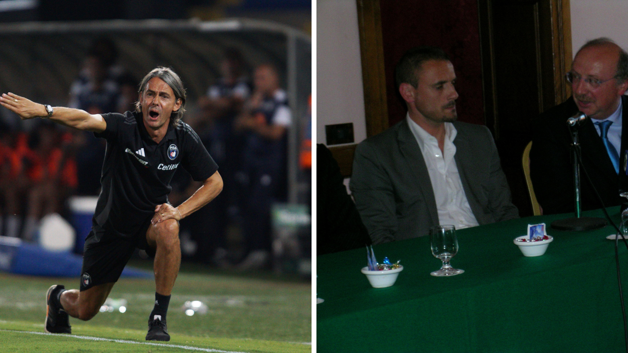 Da sinistra Filippo Inzaghi e Gianluca Petrachi