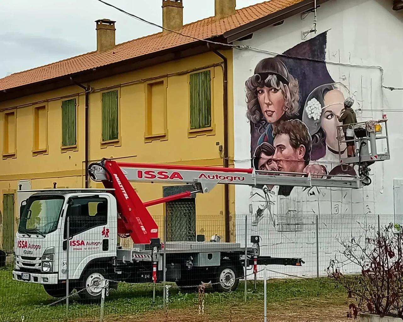 Cinema sui muri a Gherardi, sabato la visita guidata