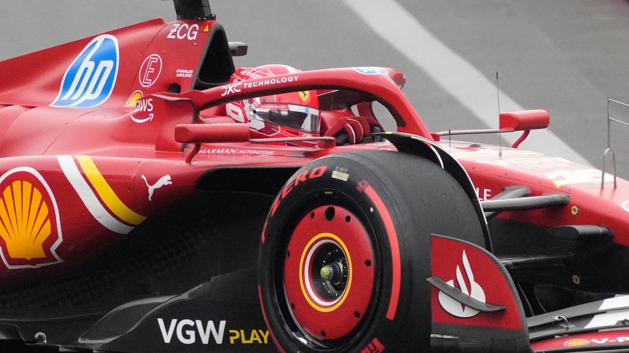 Charles Leclerc scatenato: la sua Ferrari in pole position a Baku