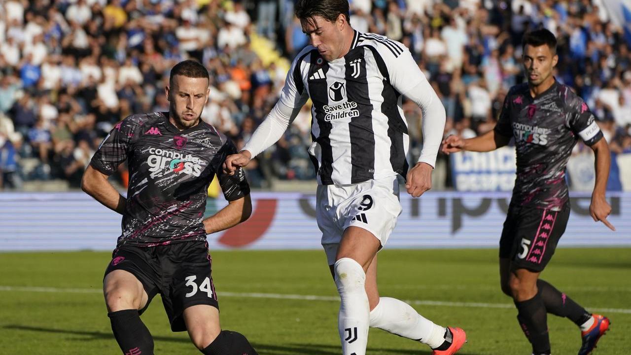 Un'azione della partita