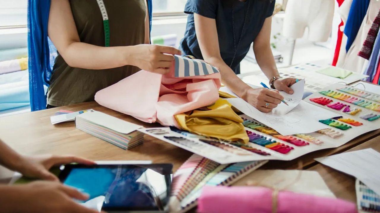 Il laboratorio di un’azienda di moda (foto d’archivio)