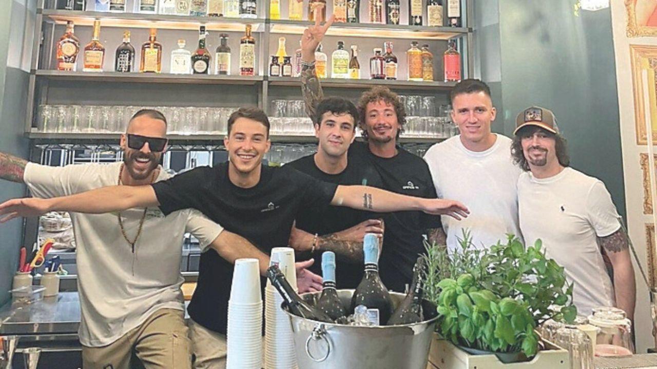 <br />
Il team che lavorerà nel nuovo bar in piazza della Conca