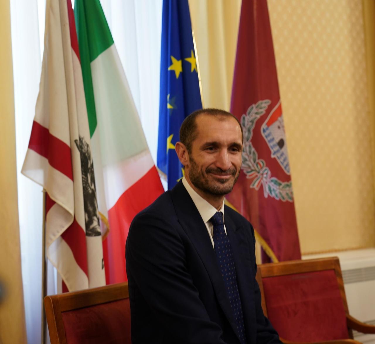 
	Giorgio Chiellini in Comune a Livorno

