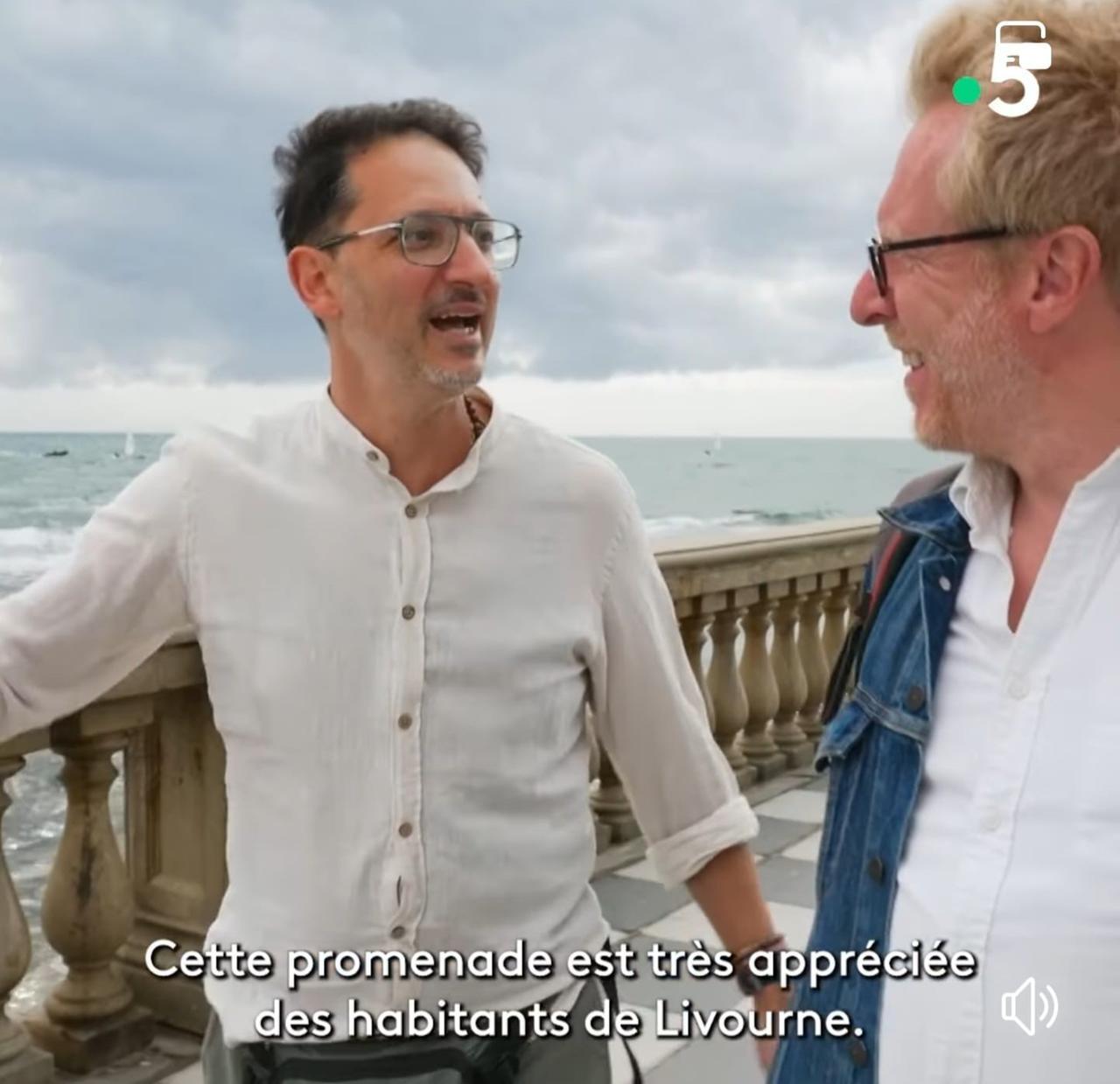 Bella Livorno su France 5: la trasmissione cult della tv francese tra la Terrazza e il Mercato Centrale