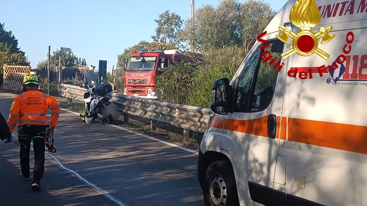 Arzachena, scooter contro guardrail: un uomo in gravi condizioni trasportato in elisoccorso