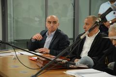 
	Francesco Rocca (a sinistra) e l'avvocato Angelo Manconi

