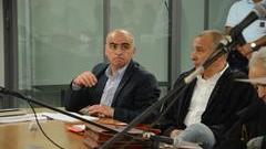 Francesco Rocca (a sinistra) e l'avvocato Angelo Manconi