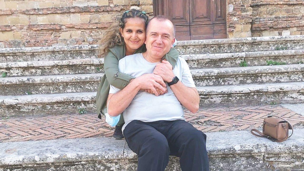 
	Alessandro Niccolai con la moglie Maria

