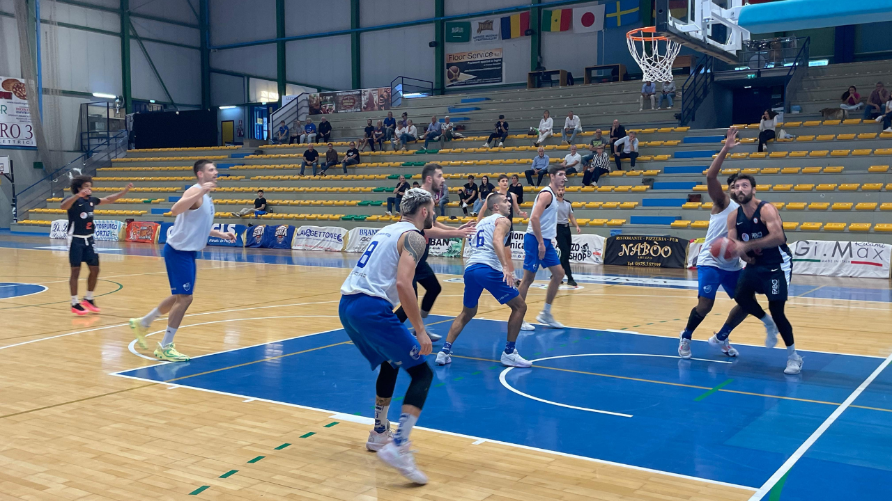 Un momento della partita giocata ad Arezzo dagli Herons