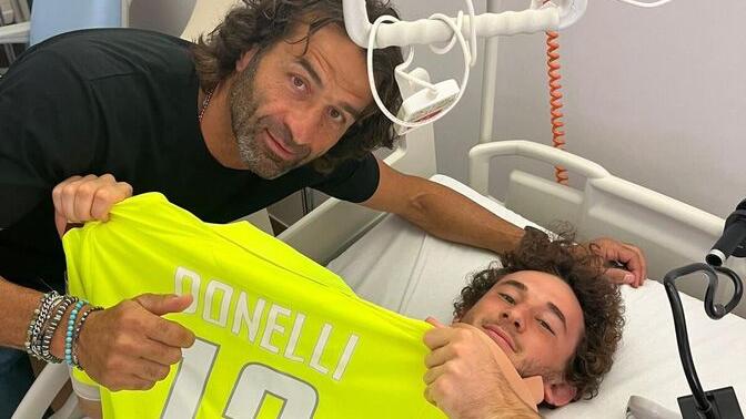 Il portiere granata Donelli ancora ricoverato, ieri la visita di mister Bizzarri