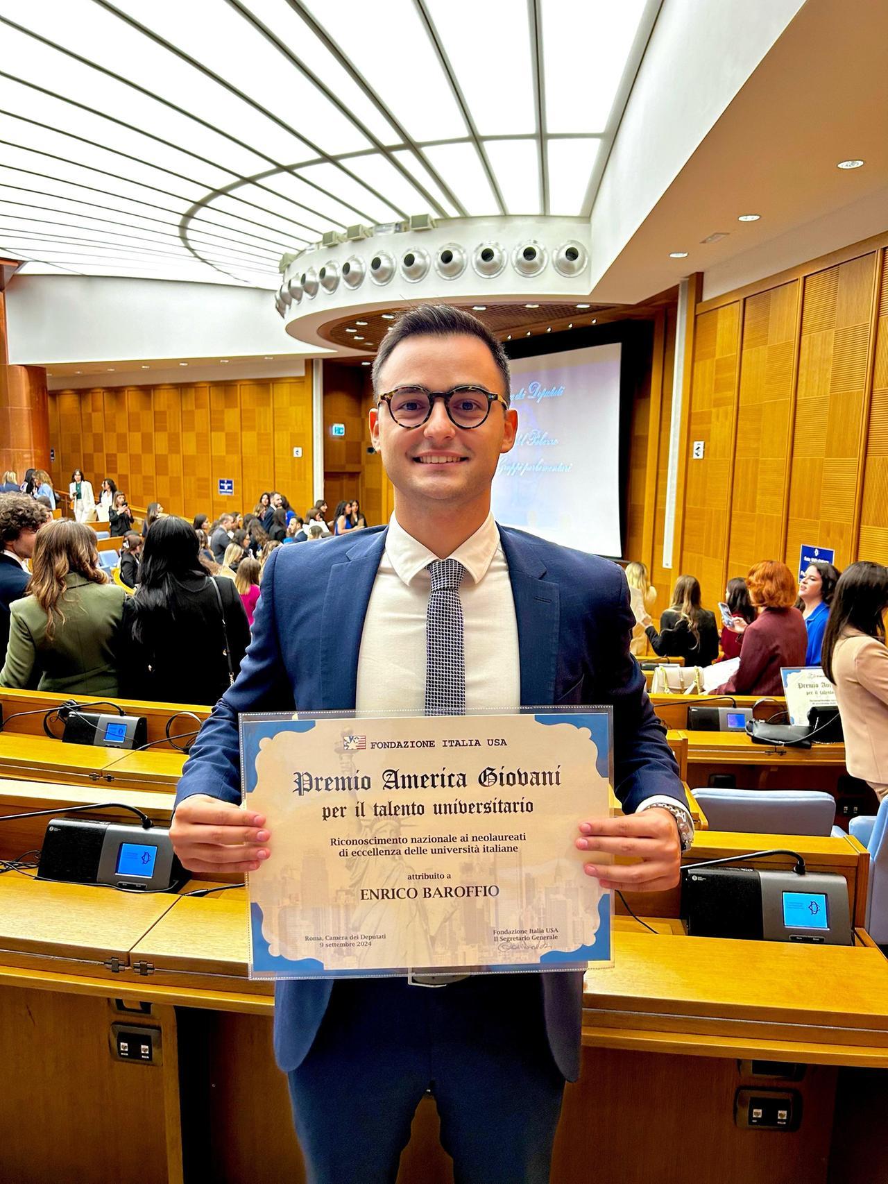 Sassari, un ex studente dell’Azuni tra i mille migliori laureati d’Italia