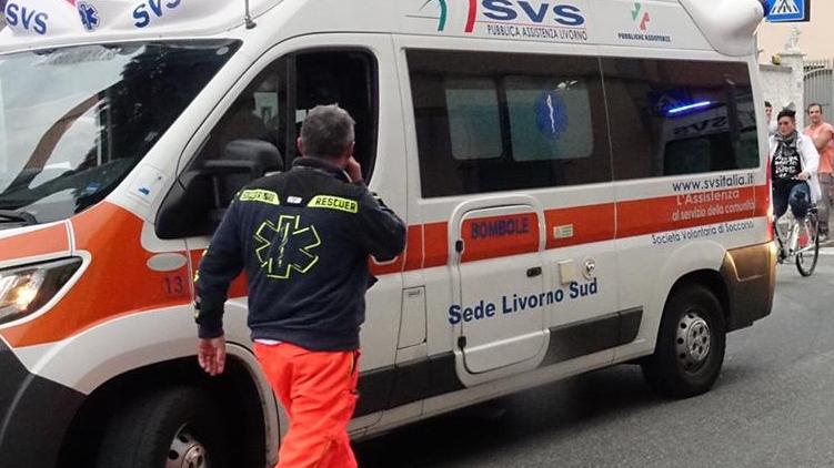 Un'ambulanza della Svs (foto d'archivio)