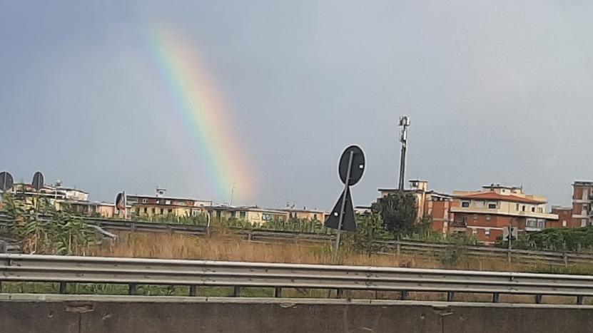 Buongiorno arcobaleno da Livorno