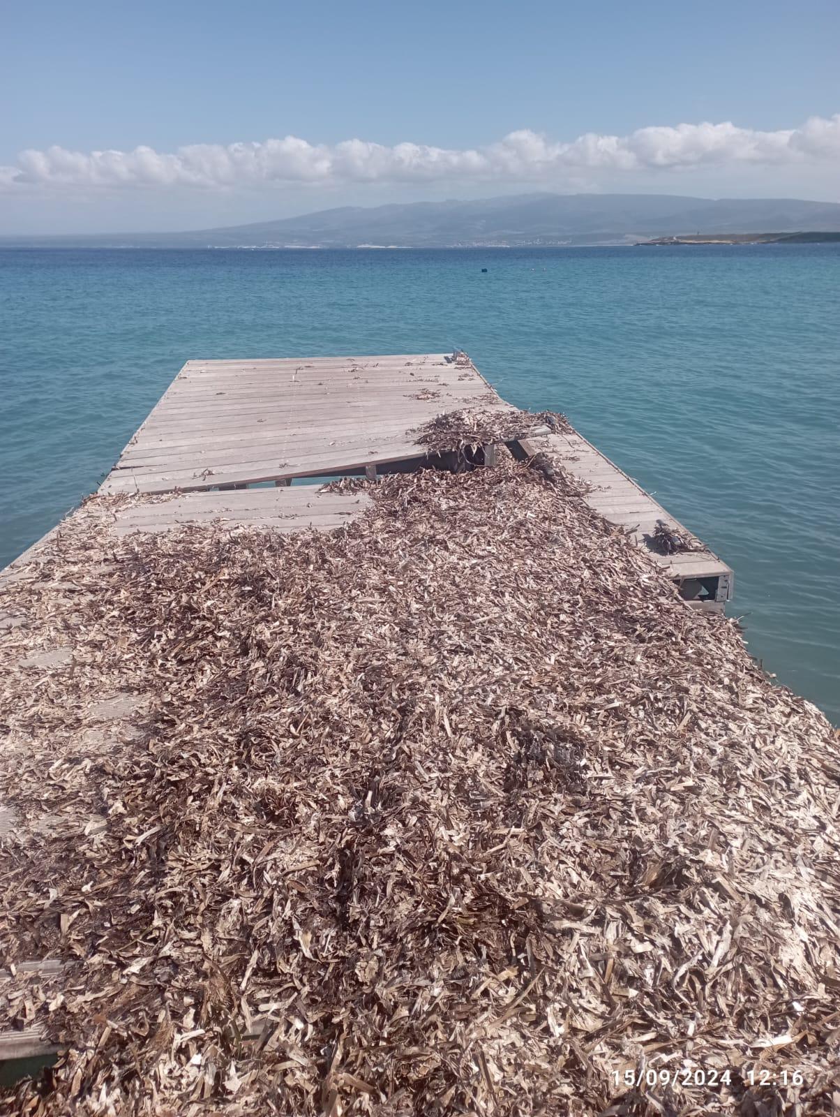 Maestrale e mareggiate, il pontile di Sa Marigosa cede alle intemperie