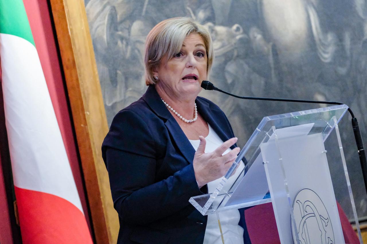 
	La ministra del Lavoro Marina Calderone

