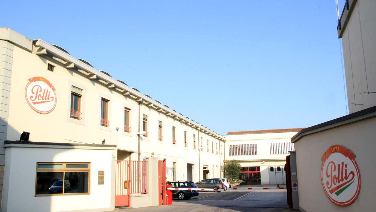 La sede della Polli in via Battisti a Monsummano
