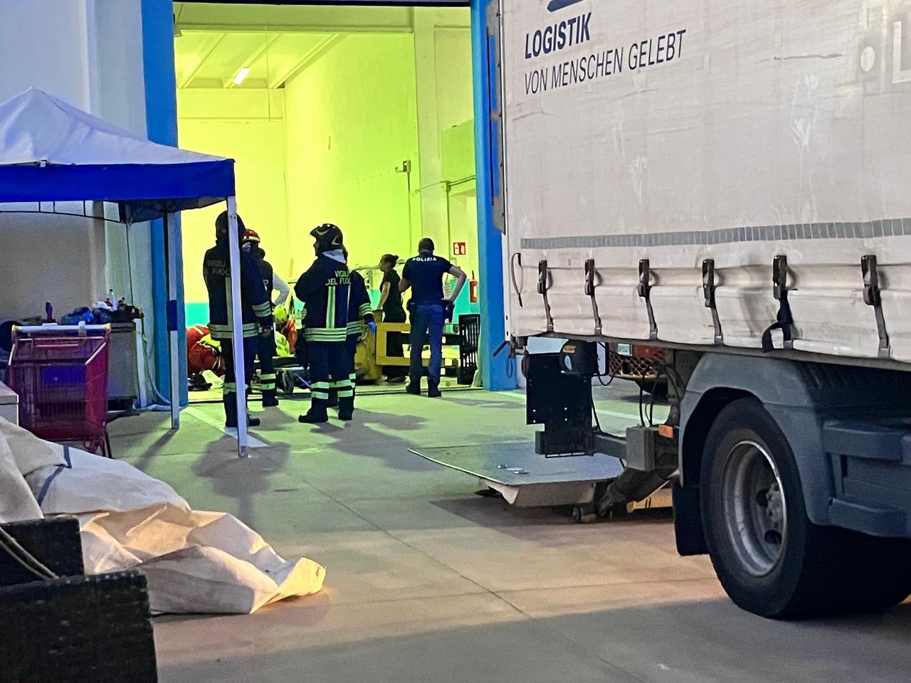 
	Il capannone dove ha perso la vita l'imprenditore Giancarlo Campus

