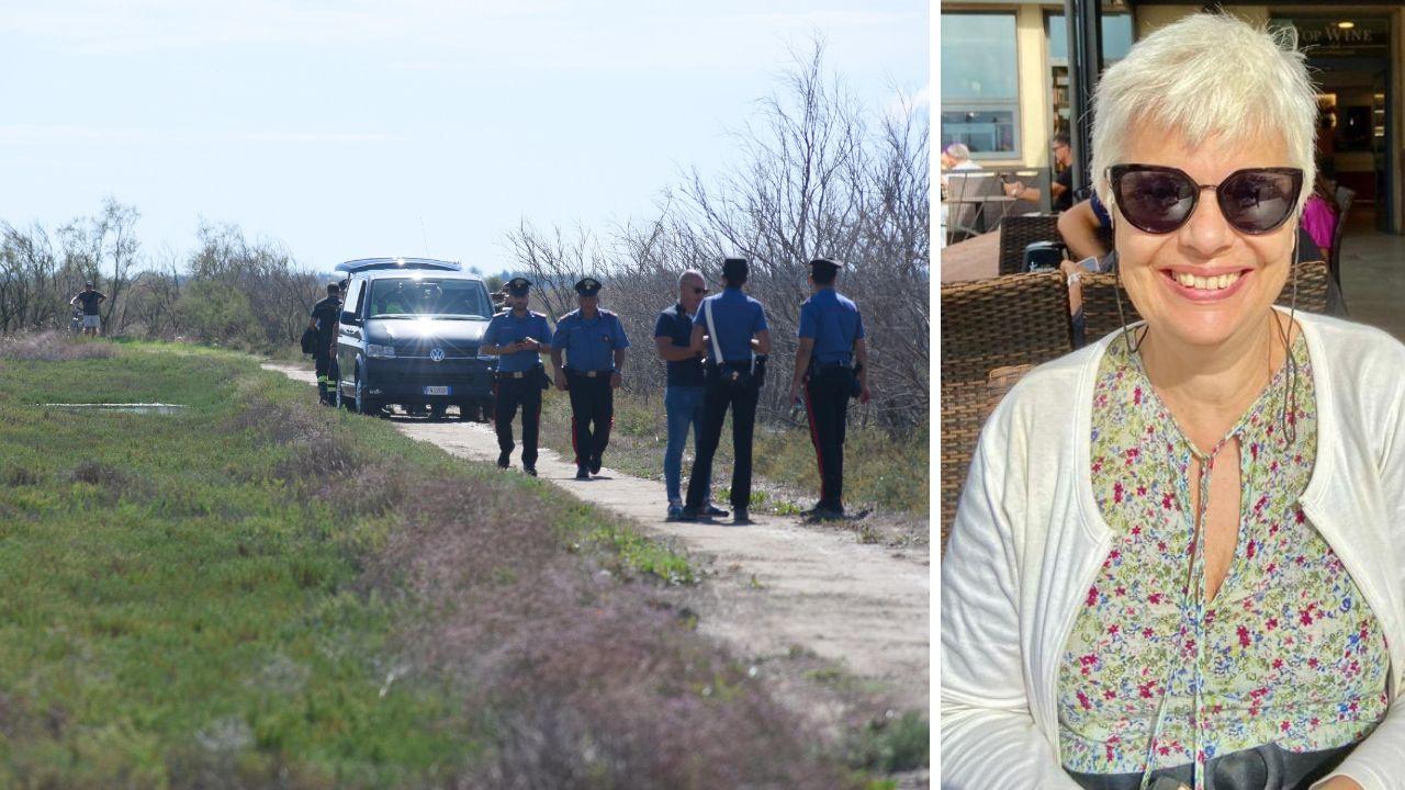 
	I carabinieri sul luogo della tragedia e la vittima, Marisa Botto

