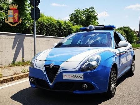 
	Una volante della polizia (foto d'archivio)

