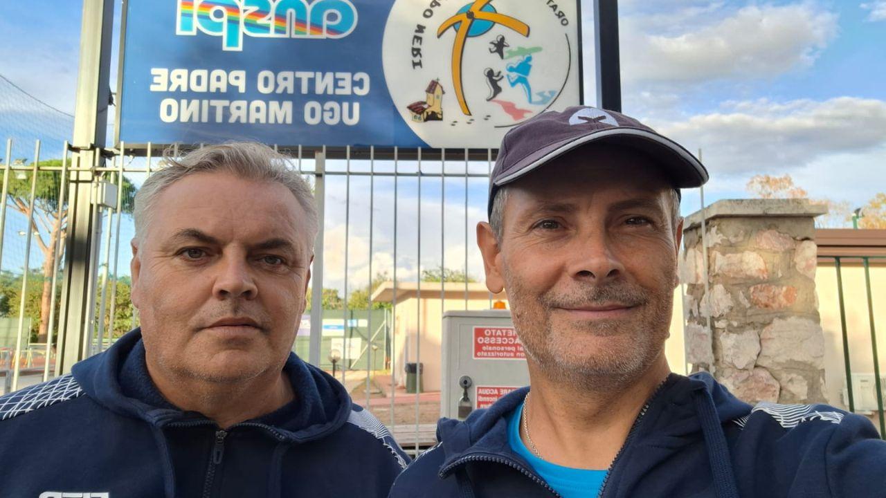 Da sinistra Luca e Stefano Franci