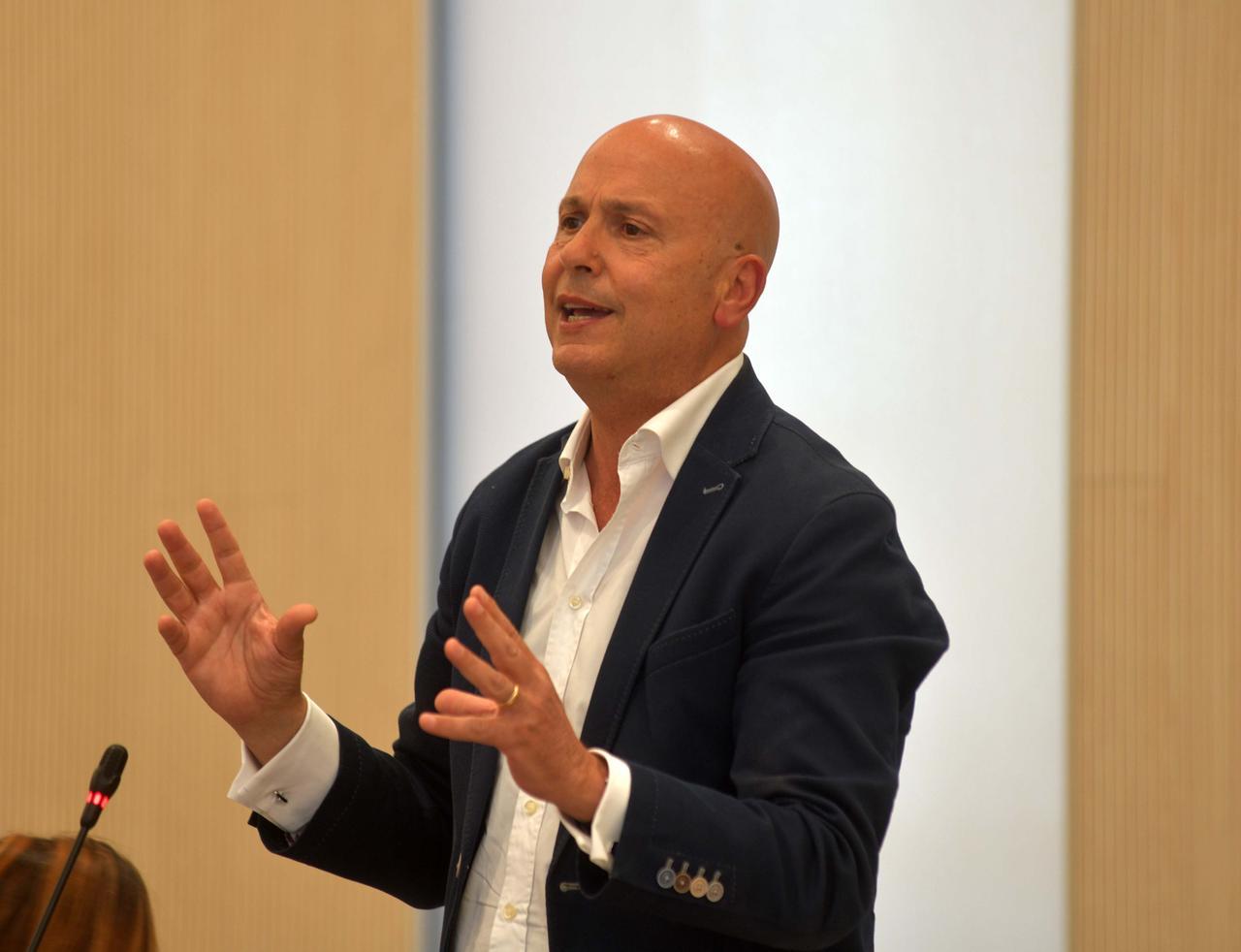 
	L'amministratore della Provincia Gallura Rino Piccinnu

