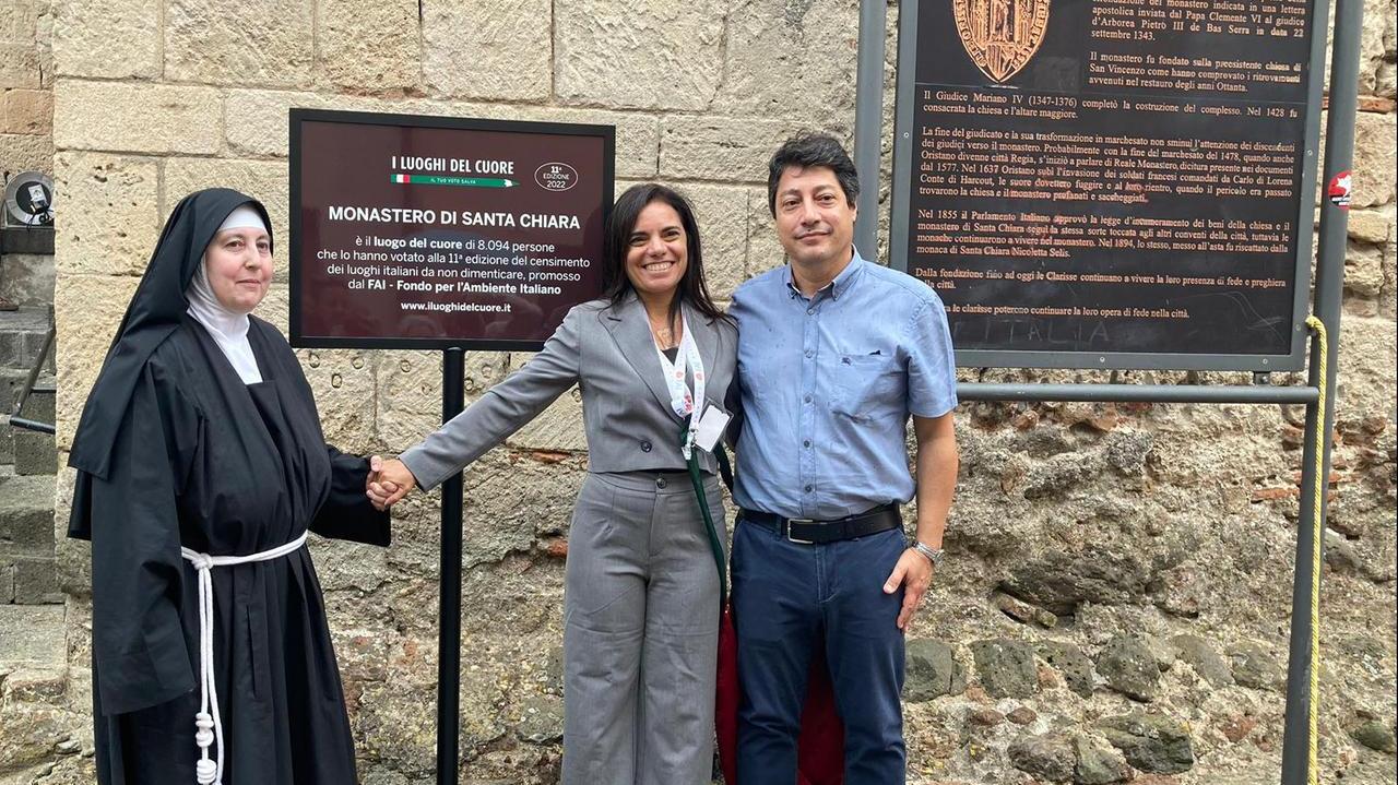 Oristano, il Monastero di Santa Chiara è ufficialmente luogo del cuore Fai