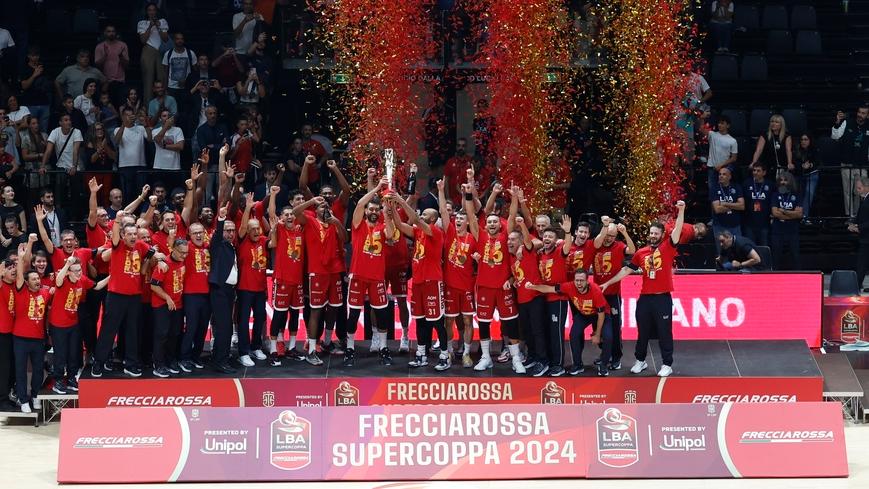 La Supercoppa di basket è dell’EA7 Milano